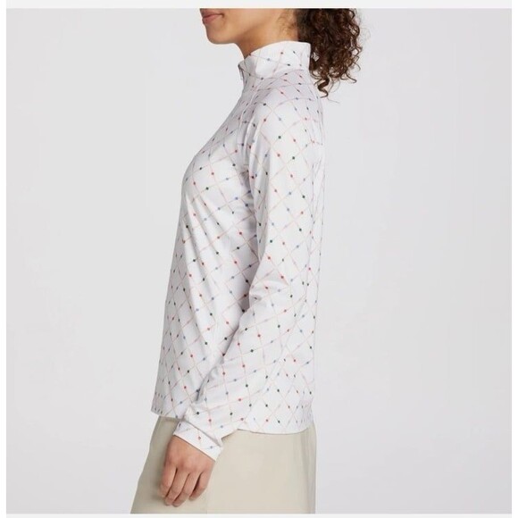 LADY HAGEN WOMENS PRINTED UV LONG SLEEVE GOLF TOP SIZE S EUC - Picture 10 of 10